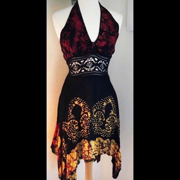 Exotic Backless Dress